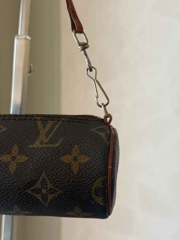 Louis Vuitton Papillon mini vintage LV circle bag bowler bag Monogram Beautiful classic pochette
