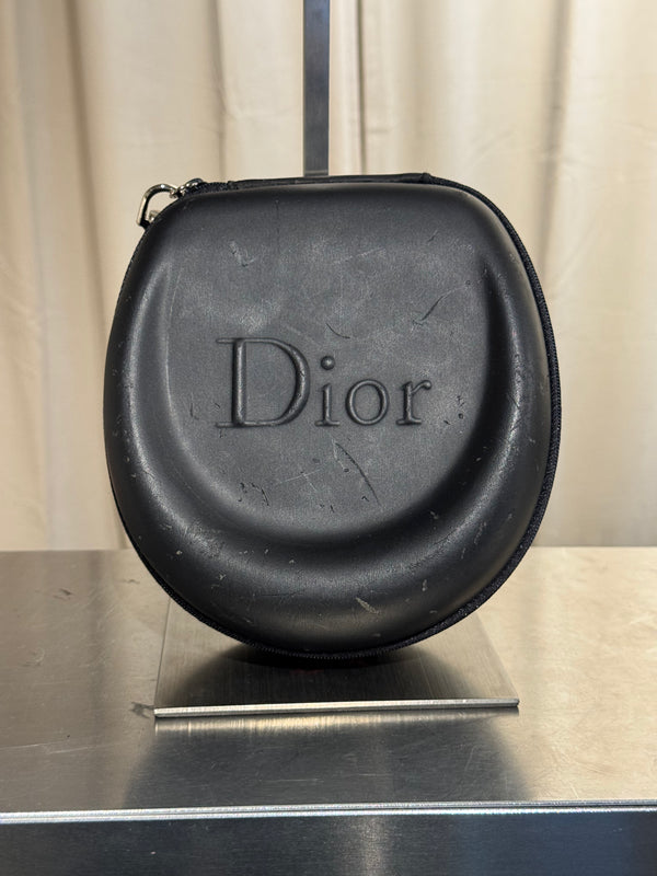 Christian Dior Vintage John Galliano Era Early 2000s Ski 1 Sunglasses Black Shield Wraparound Frame Y2K Designer Eyewear
