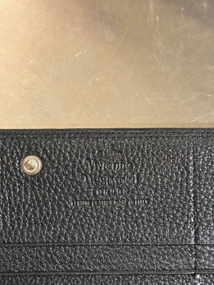 Vivienne Westwood Big Orb Embossed Leather Continental Wallet