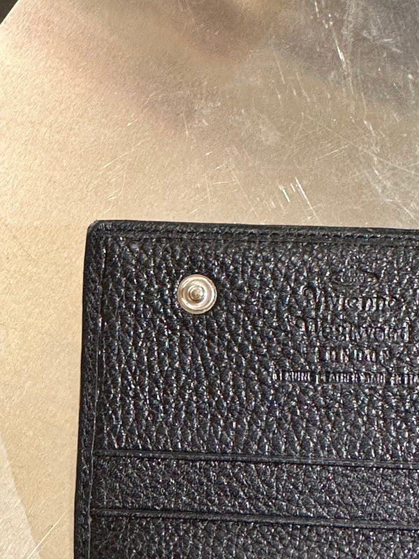 Vivienne Westwood Big Orb Embossed Leather Continental Wallet