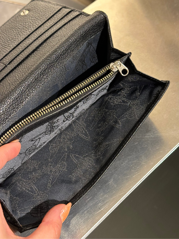 Vivienne Westwood Big Orb Embossed Leather Continental Wallet