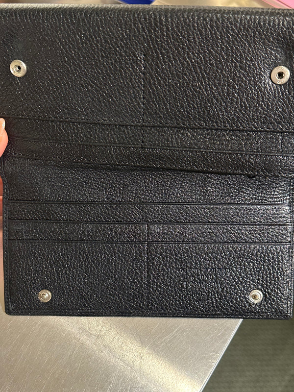 Vivienne Westwood Big Orb Embossed Leather Continental Wallet