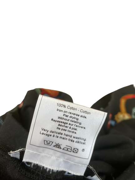 '-RARE- DIOR EMBROIDERY T-SHIRT FR40