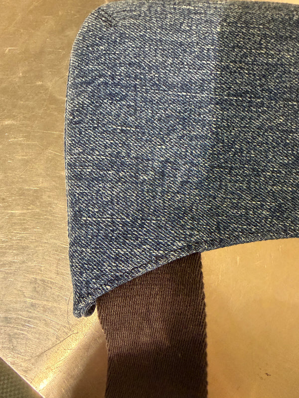 Jacquemus Le Bisou Gros Grain Blue Crossbody Bag
