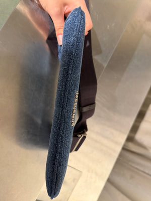 Jacquemus Le Bisou Gros Grain Blue Crossbody Bag