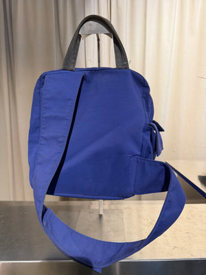 Prada Sport Linea Rossa Vintage Royal Blue Nylon Sling Bag