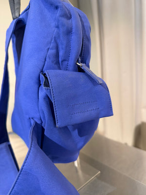 Prada Sport Linea Rossa Vintage Royal Blue Nylon Sling Bag
