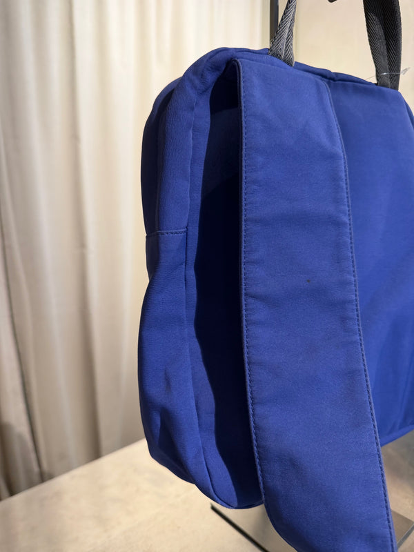 Prada Sport Linea Rossa Vintage Royal Blue Nylon Sling Bag