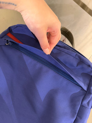 Prada Sport Linea Rossa Vintage Royal Blue Nylon Sling Bag