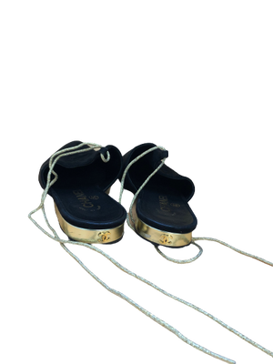 CHANEL MULES PARIS-DUBAI IN SIZE 36