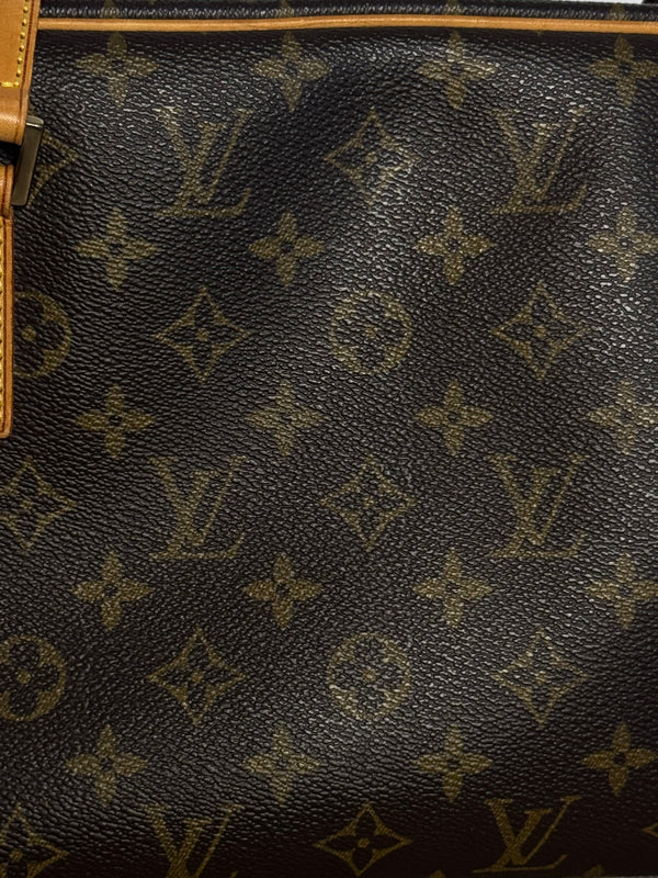Louis Vuitton Monogram Cite GM shoulder Bag Vintage Classic Style Chic bowler bag brown leather handles