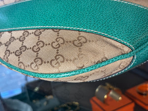 GUCCI HOBO BAG - TURQOISE