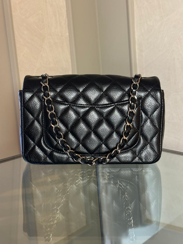 CHANEL SMALL RECTANGULAR - SILVER HARDWARE
