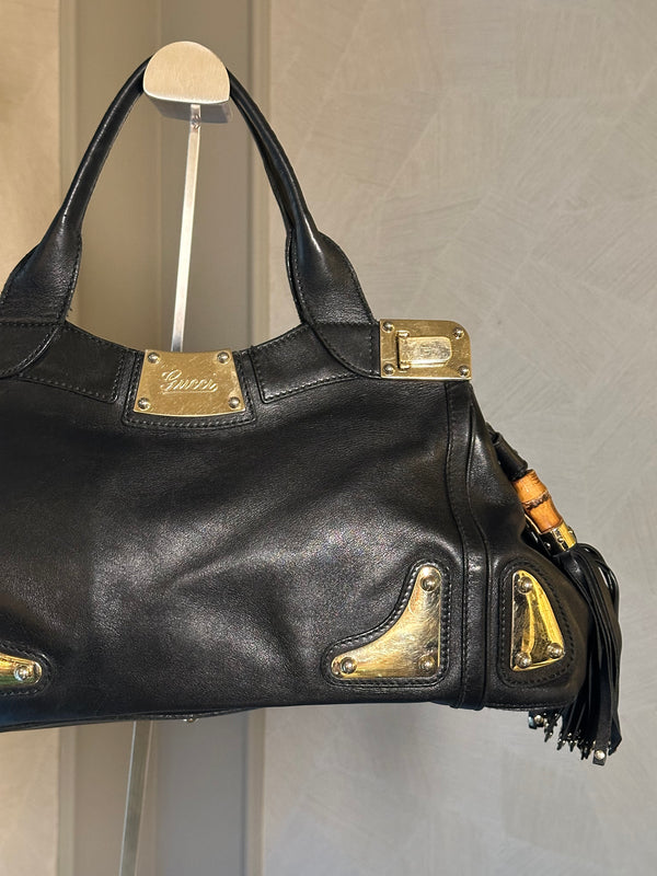 GUCCI LEATHER HANDBAG