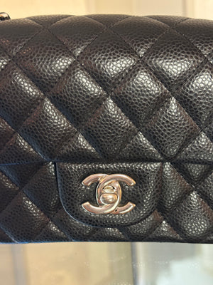 CHANEL SMALL RECTANGULAR - SILVER HARDWARE