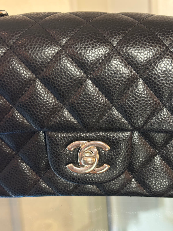 CHANEL SMALL RECTANGULAR - SILVER HARDWARE