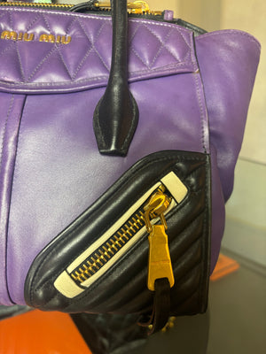 PURPLE MIU MIU BAG