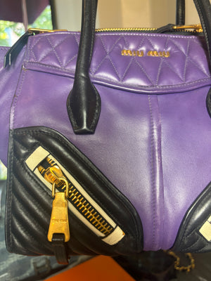 PURPLE MIU MIU BAG