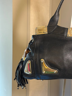 GUCCI LEATHER HANDBAG