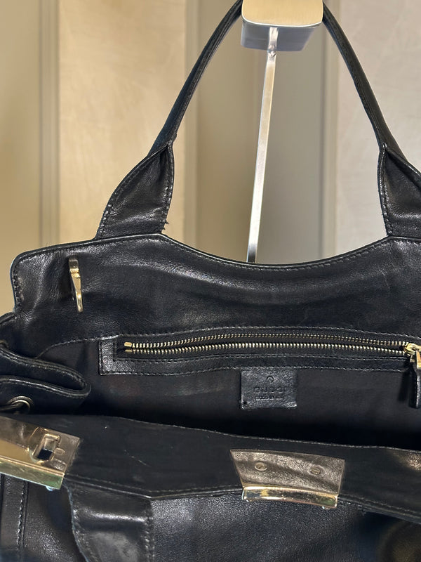 GUCCI LEATHER HANDBAG
