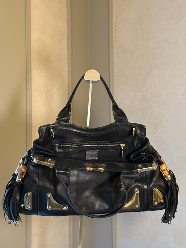 GUCCI LEATHER HANDBAG