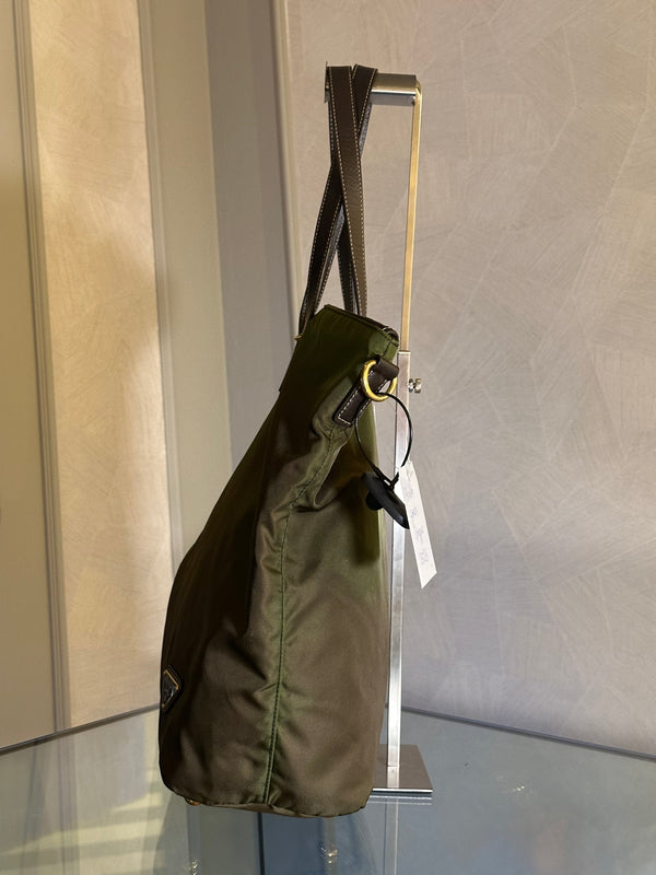 Prada Green Shopper
