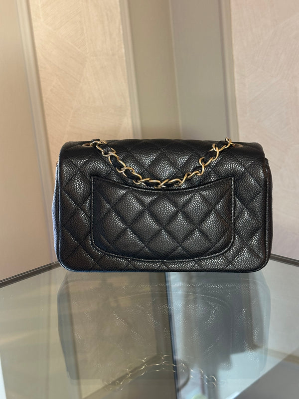 CHANEL RECTANGULAR FLAP - GOLD HARDWARE