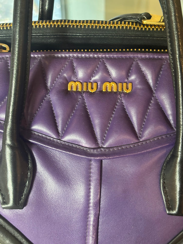 PURPLE MIU MIU BAG
