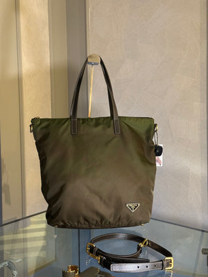 Prada Green Shopper