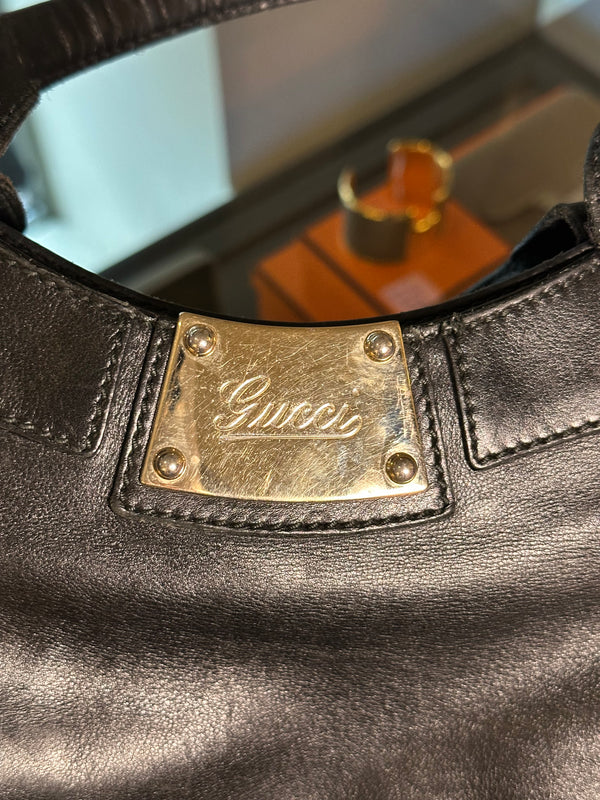 GUCCI LEATHER HANDBAG
