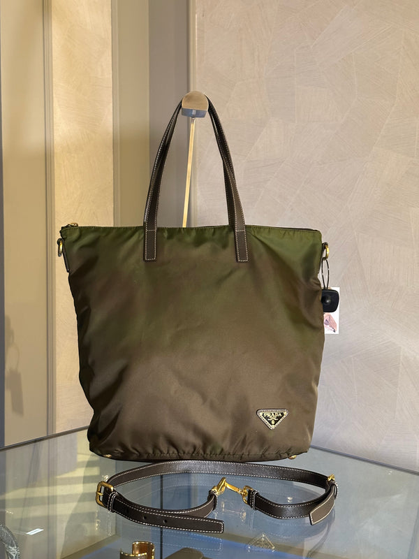 Prada Green Shopper
