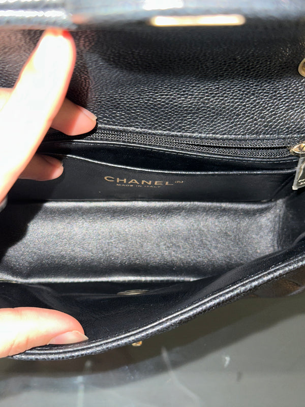 CHANEL RECTANGULAR FLAP - GOLD HARDWARE