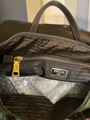 Prada Green Shopper