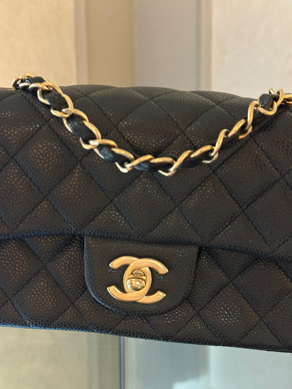 CHANEL RECTANGULAR FLAP - GOLD HARDWARE