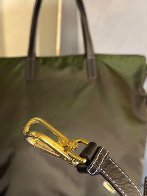 Prada Green Shopper