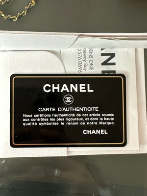 CHANEL RECTANGULAR FLAP - GOLD HARDWARE