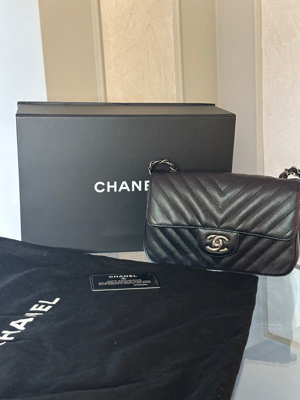 CHANEL RECTANGULAR FLAP - SMALL CHEVRON