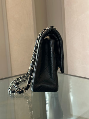 CHANEL DOUBLE FLAP - SILVER HARDWARE