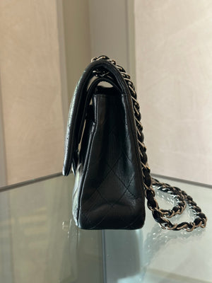 CHANEL DOUBLE FLAP - SILVER HARDWARE