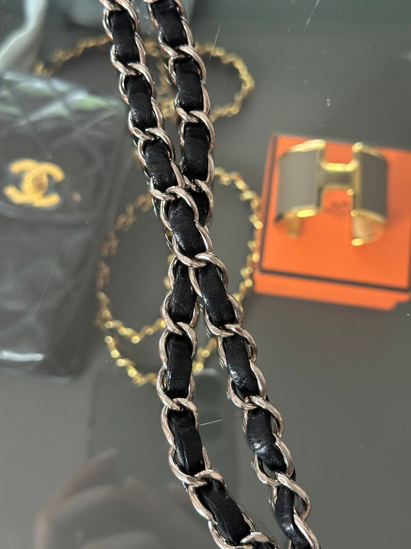 CHANEL DOUBLE FLAP - SILVER HARDWARE