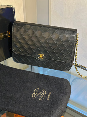 CHANEL VINTAGE SINGLE FLAP