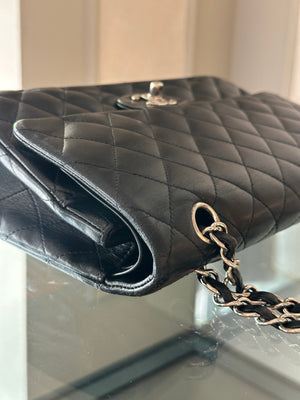 CHANEL DOUBLE FLAP - SILVER HARDWARE