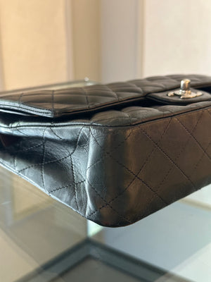 CHANEL DOUBLE FLAP - SILVER HARDWARE