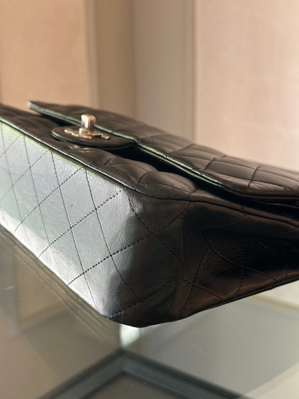 CHANEL DOUBLE FLAP - SILVER HARDWARE