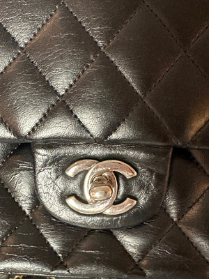 CHANEL DOUBLE FLAP - SILVER HARDWARE