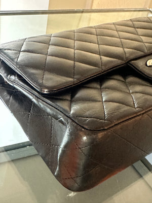 CHANEL DOUBLE FLAP - SILVER HARDWARE