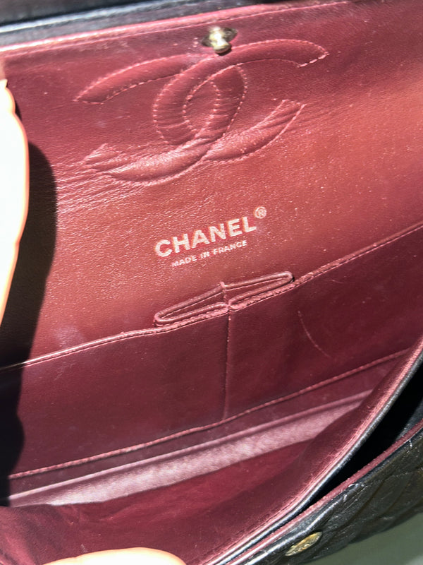 CHANEL DOUBLE FLAP - SILVER HARDWARE