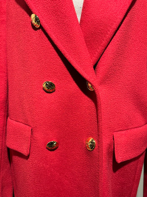 Escada Coat Red