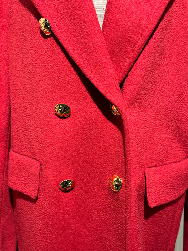 Escada Coat Red