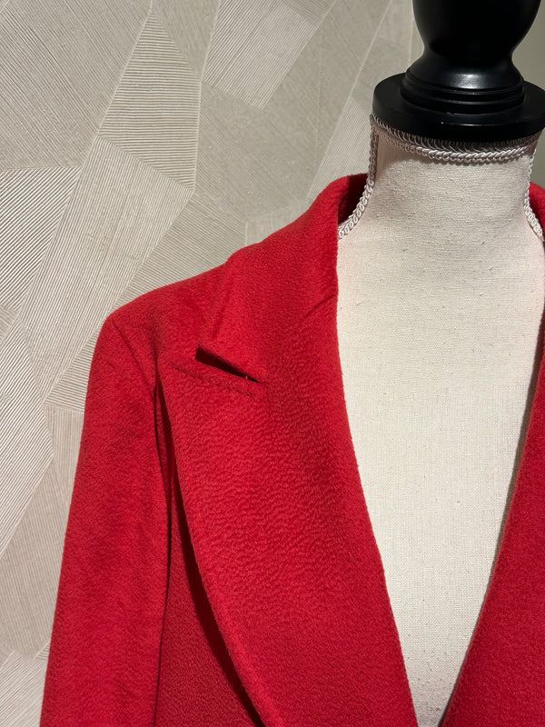 Escada Coat Red